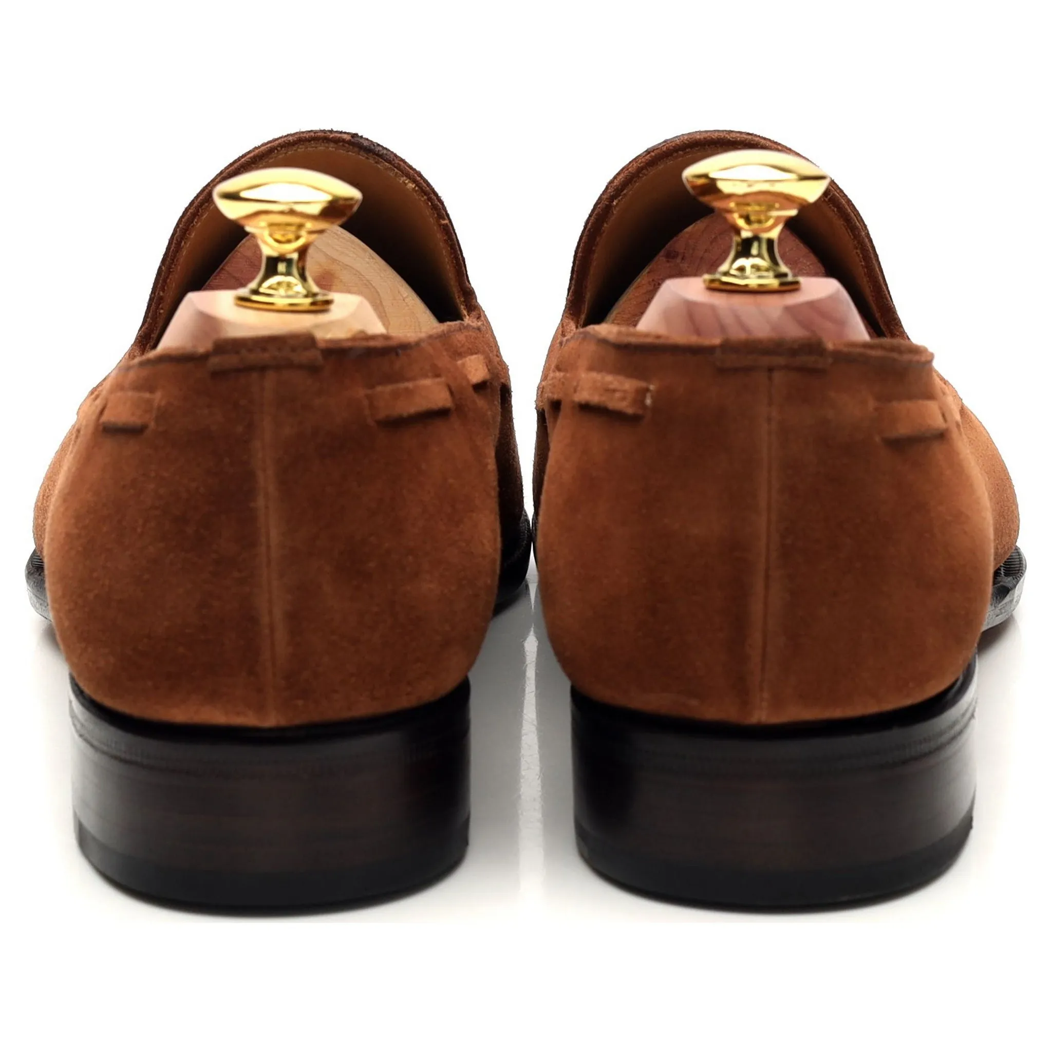 '144 Artista' Brown Suede Tassel Loafer UK 7.5 F