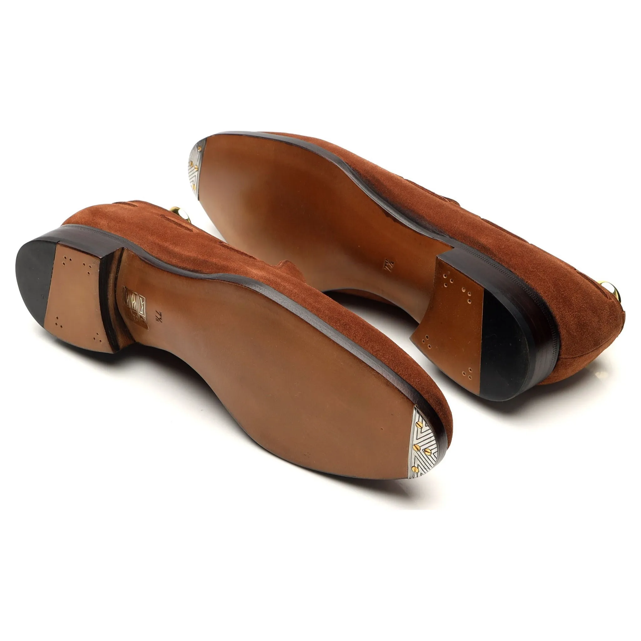 '144 Artista' Brown Suede Tassel Loafer UK 7.5 F