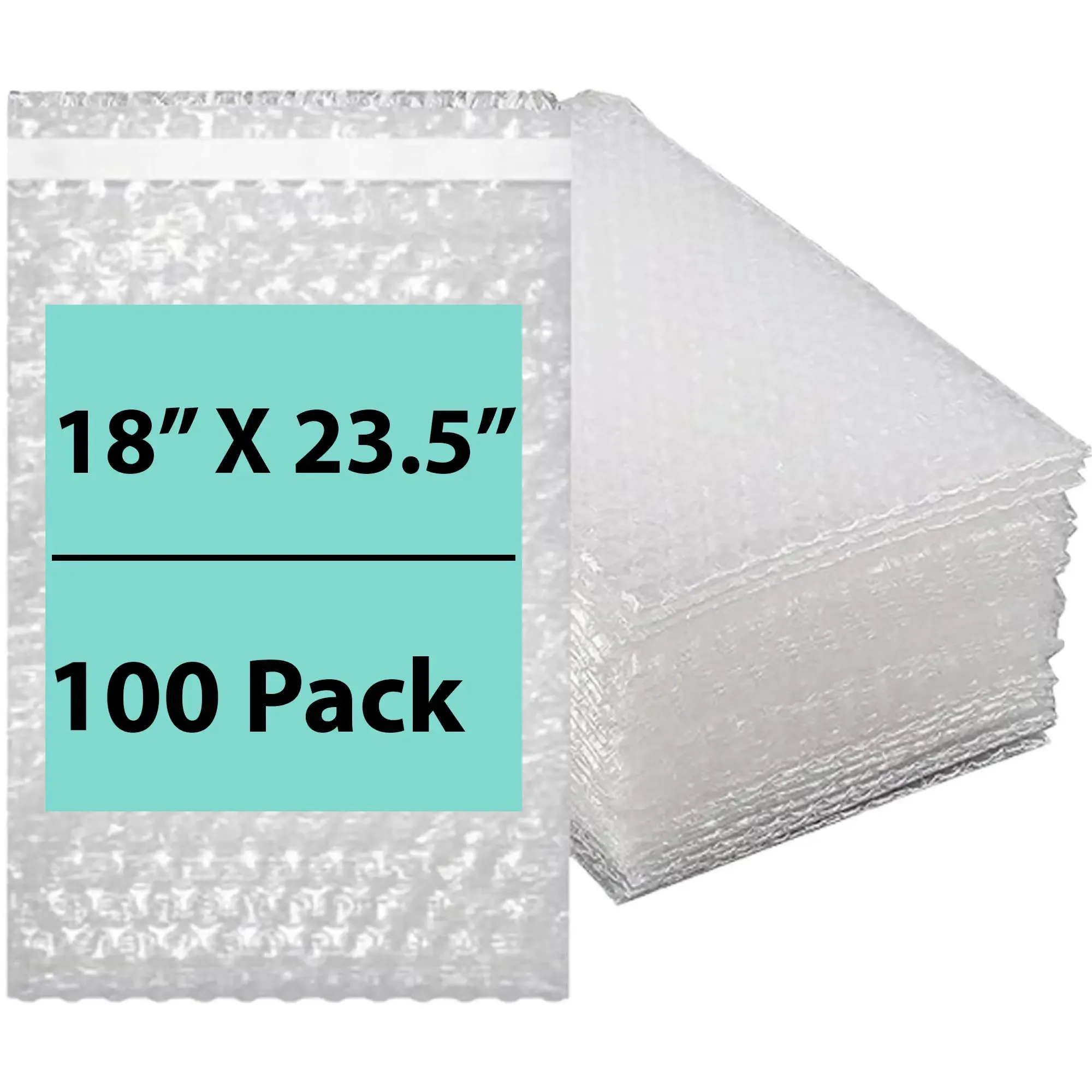 18X23.5 inches Bubble Wrap Bags Self seal pouches Shipping Supplies