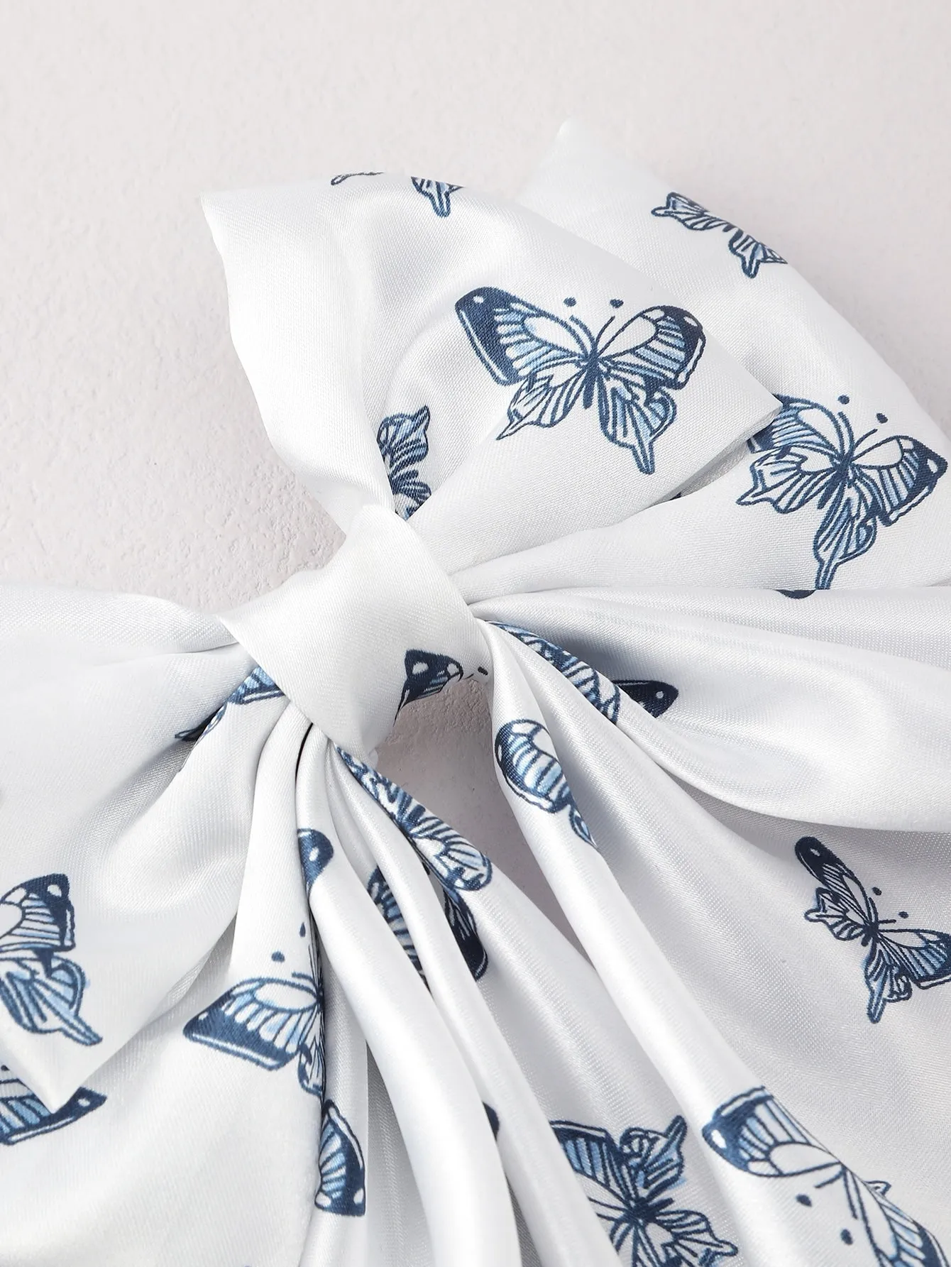 1pc Bowknot Ribbon Hair Clip Headwear- FD ⚡