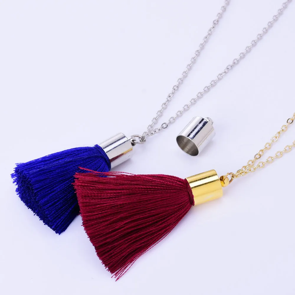 200pcs gold 4.5mm brass Round Leather Cord Ends Bracelet Cord Tassel Cap End Diy jewelry Findings