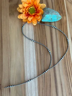 20" Navajo Style Pearl Y-Tassel