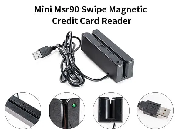 3 Tracks Magnetic Stripe Card Reader MSR100