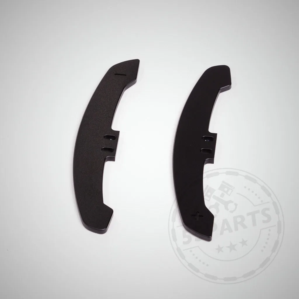 55Parts Special: CNC gefräste Aluminium Paddles für Magnetische Schaltwippen / magnetic paddle Shifter