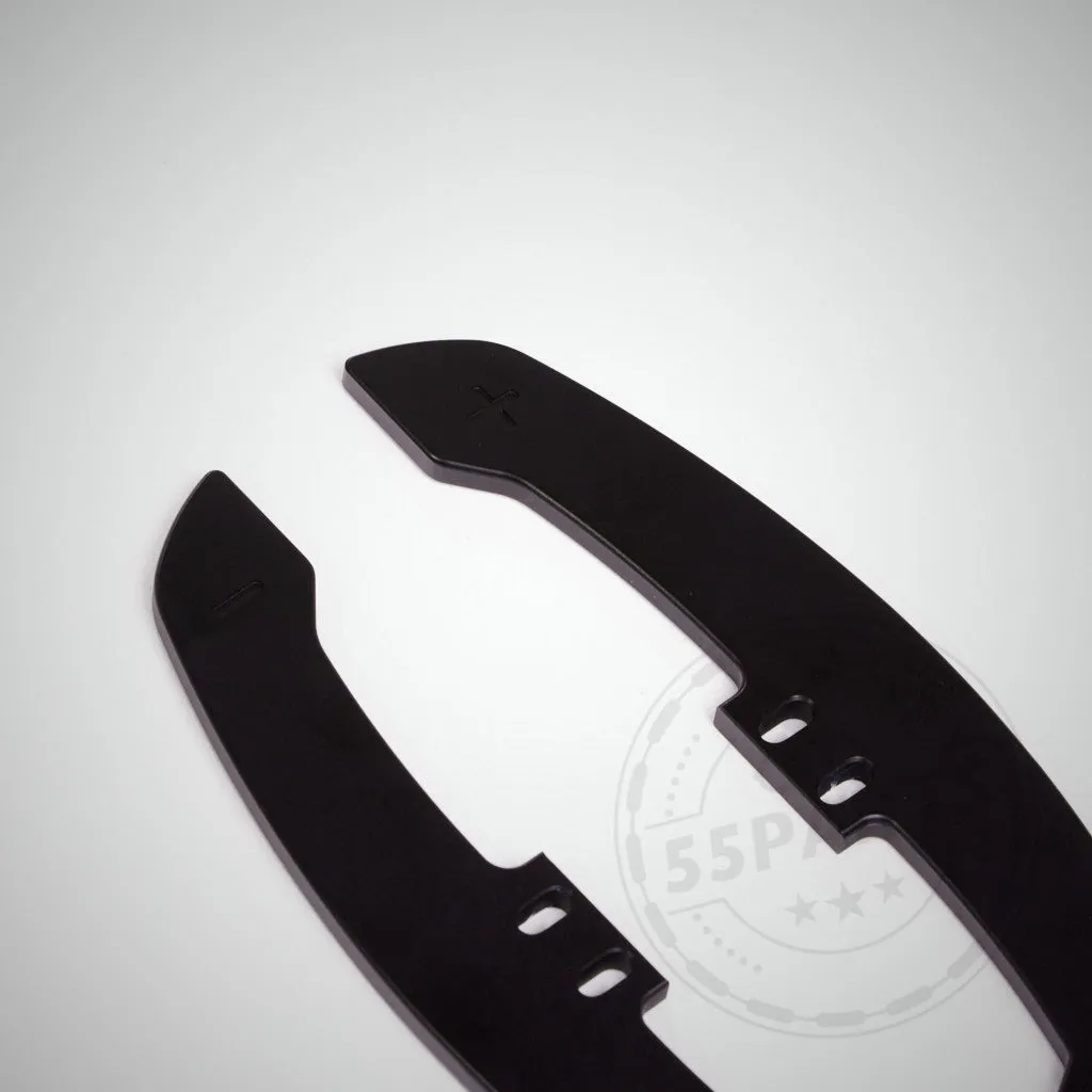 55Parts Special: CNC gefräste Aluminium Paddles für Magnetische Schaltwippen / magnetic paddle Shifter
