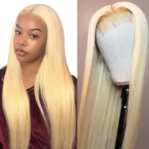 613  4x4 HD Lace Closure Wigs Straight Lace Frontal Human Hair Wigs MYLOCKME