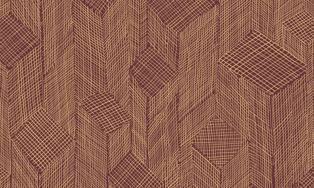 66011 Shibam - Wine Red