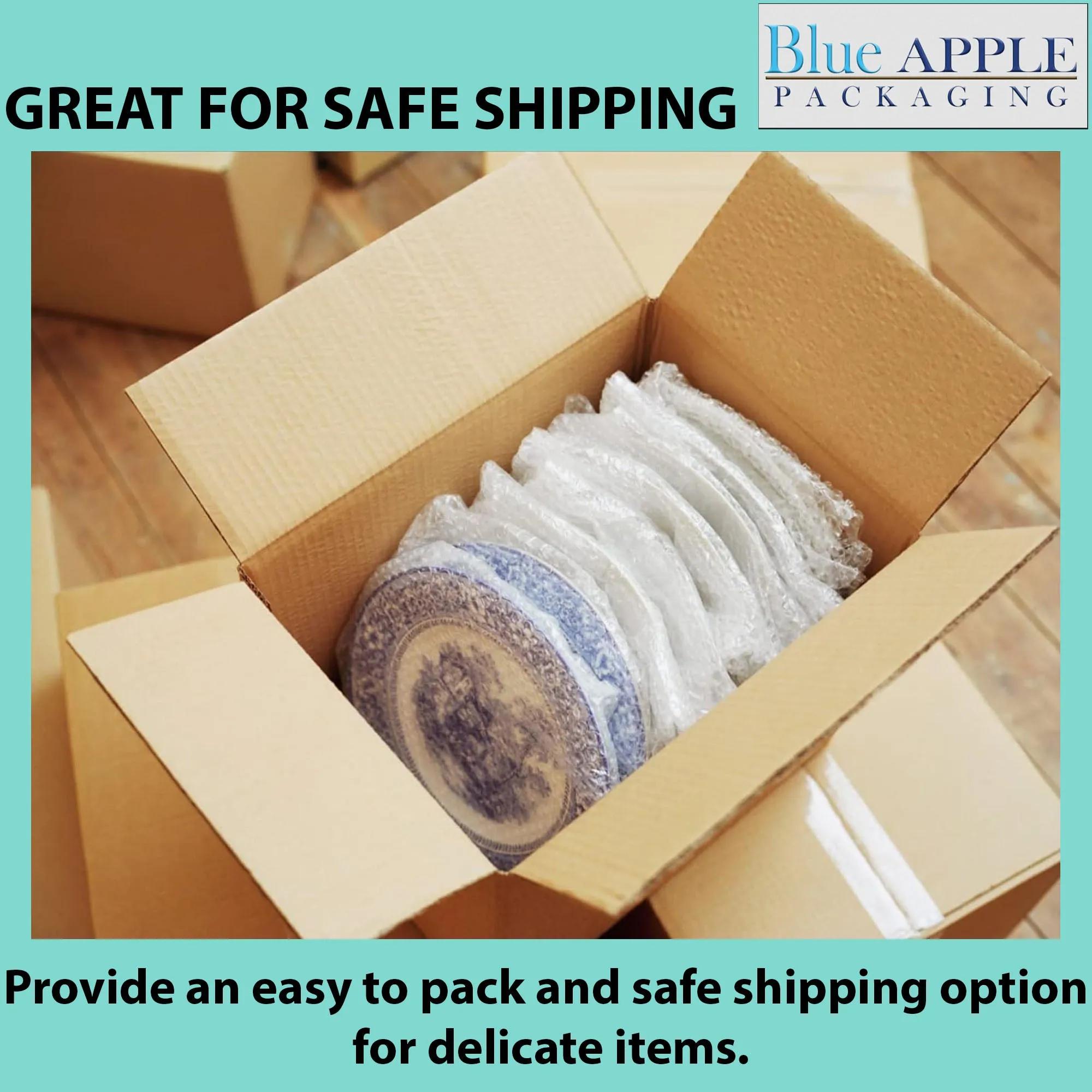 8X17.5 inches Bubble Wrap Bags Self seal pouches Shipping Supplies