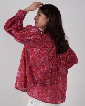 adigra shirt - red
