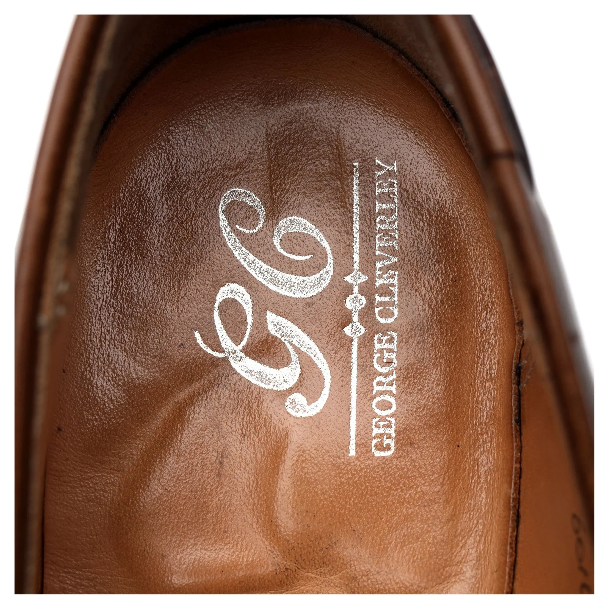 'Adrian' Brown Leather Tassel Loafers UK 7.5 E