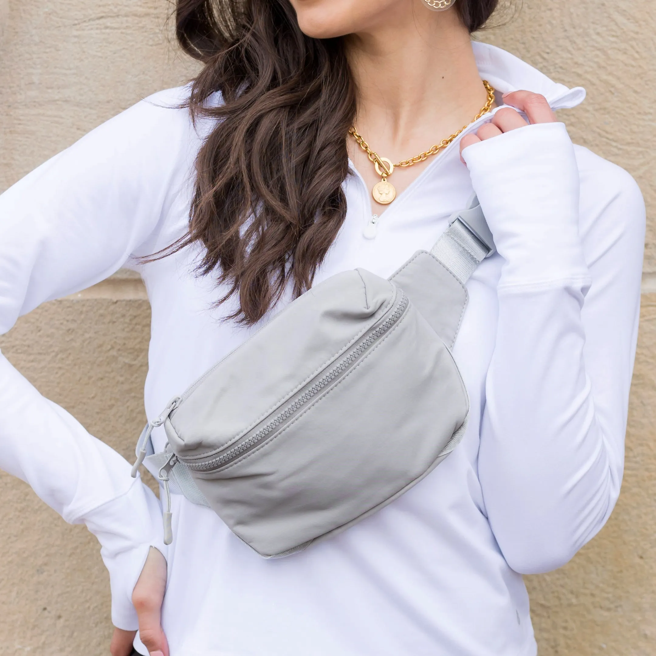 Adventurer Nylon Sling Crossbody Belt Bum Fanny Waist Bag