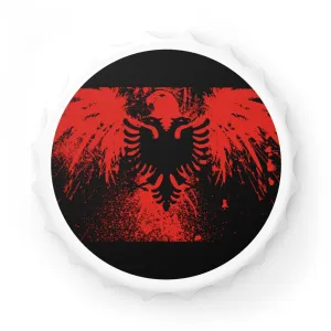 Albanian Flag Symbol Bottle Opener