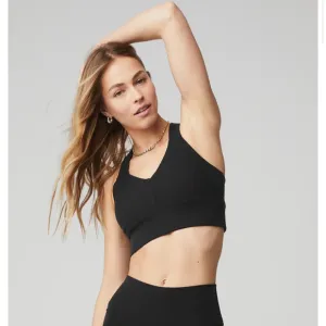 Alo Emulate Bra, Black