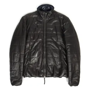 Altea Reversible Quilted Leather Jacket Size 48