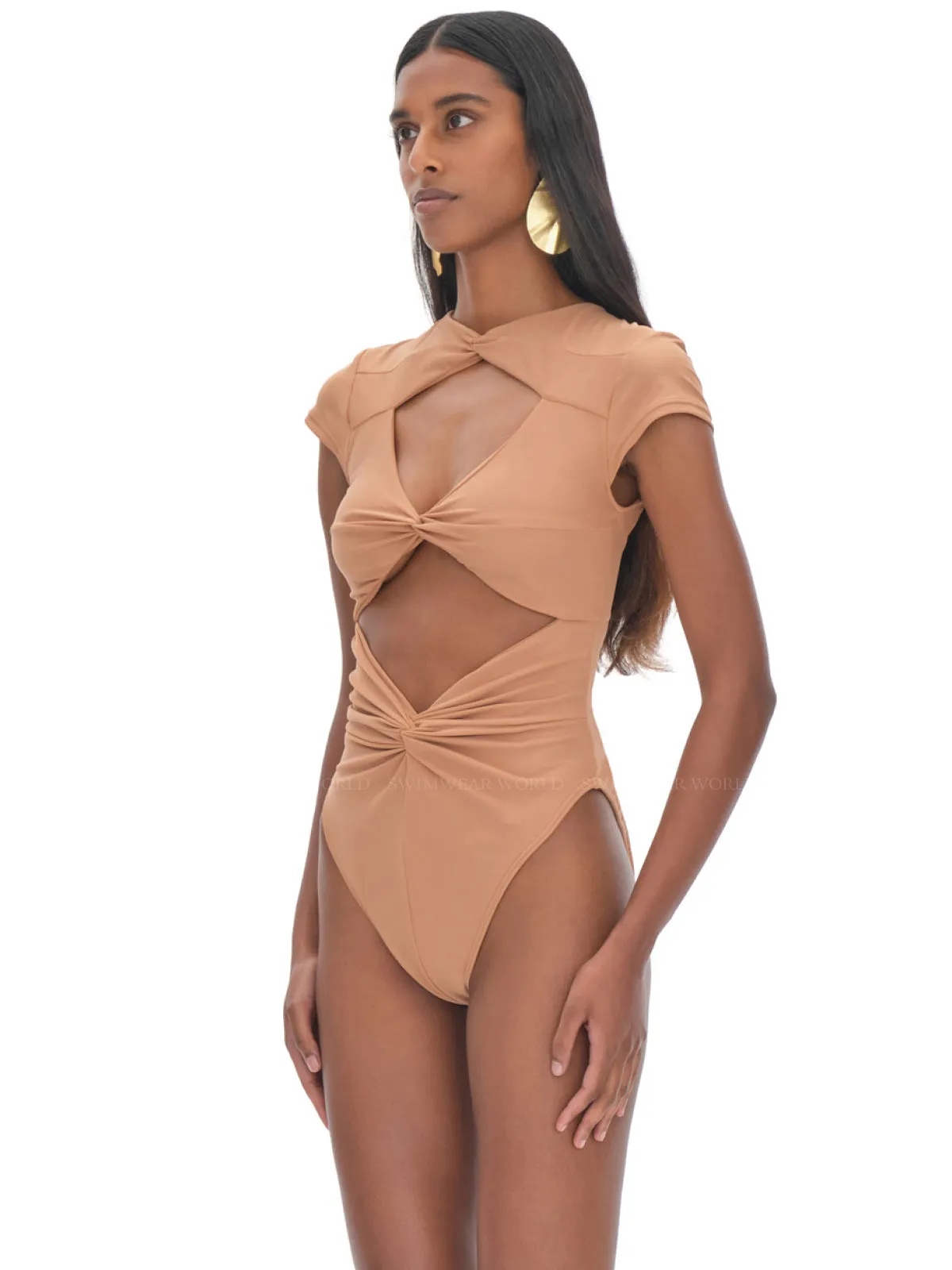 Aluna One Piece Swimsuit ::RET