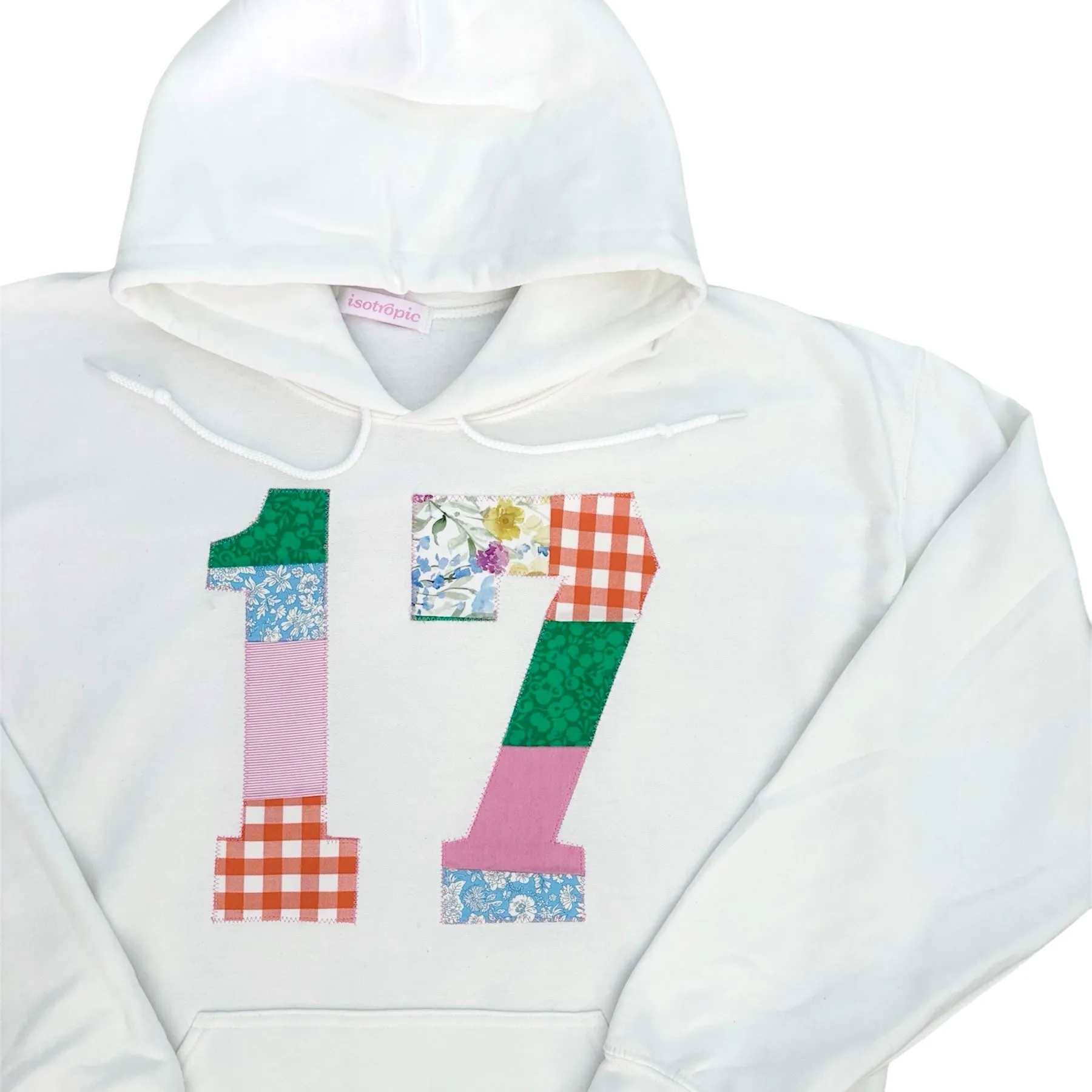 amelia patchwork hoodie
