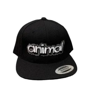 Animal Bikes Bubbles Snapback Cap Black