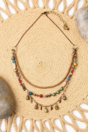 Anne Vaughan Designs Jewelry - Bohemia 16.25-18.25" Czech Glass Multistrand Necklace
