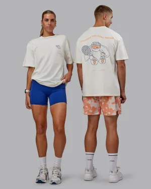 Appreciate the Small Things FLXCotton Oversized Tee - Off White-Cantaloupe