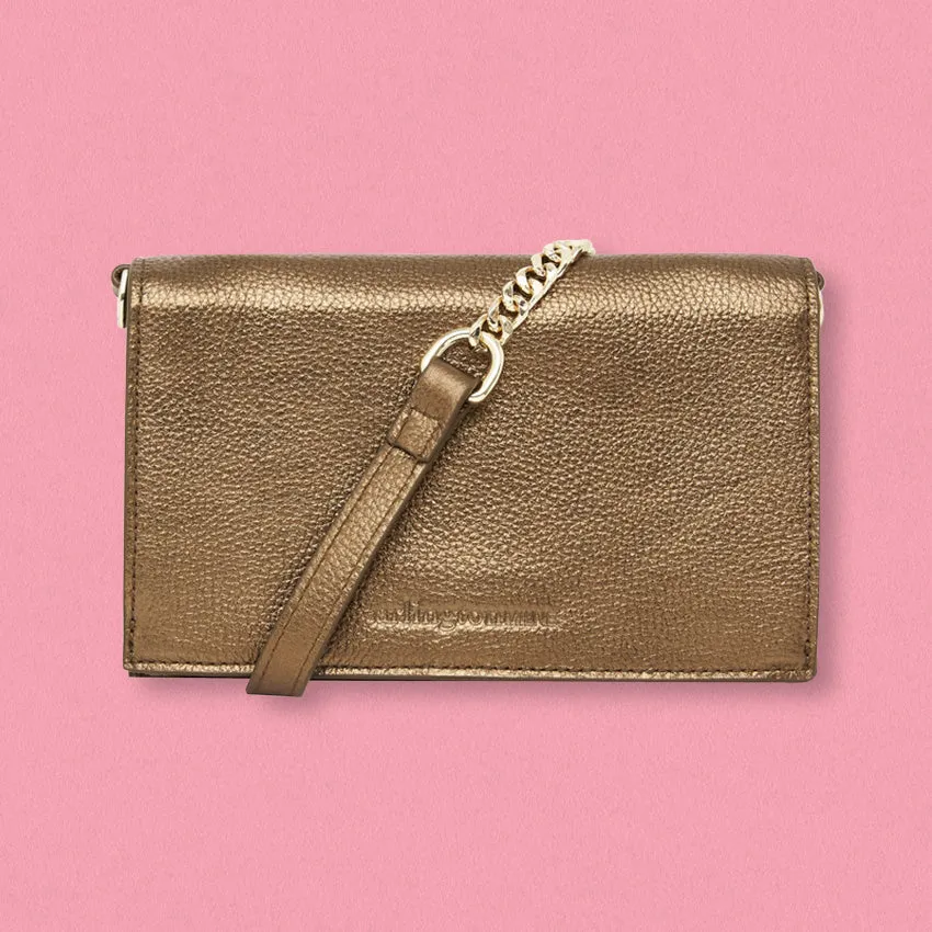 Arlington Milne Jasmine Wallet, Bronze