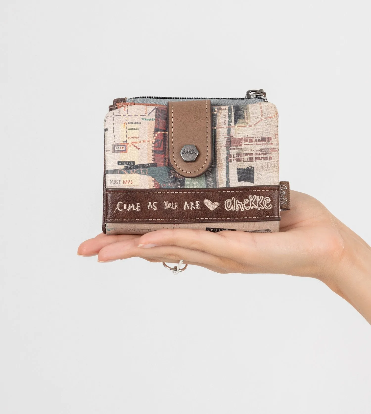 Authenticity small flexible wallet