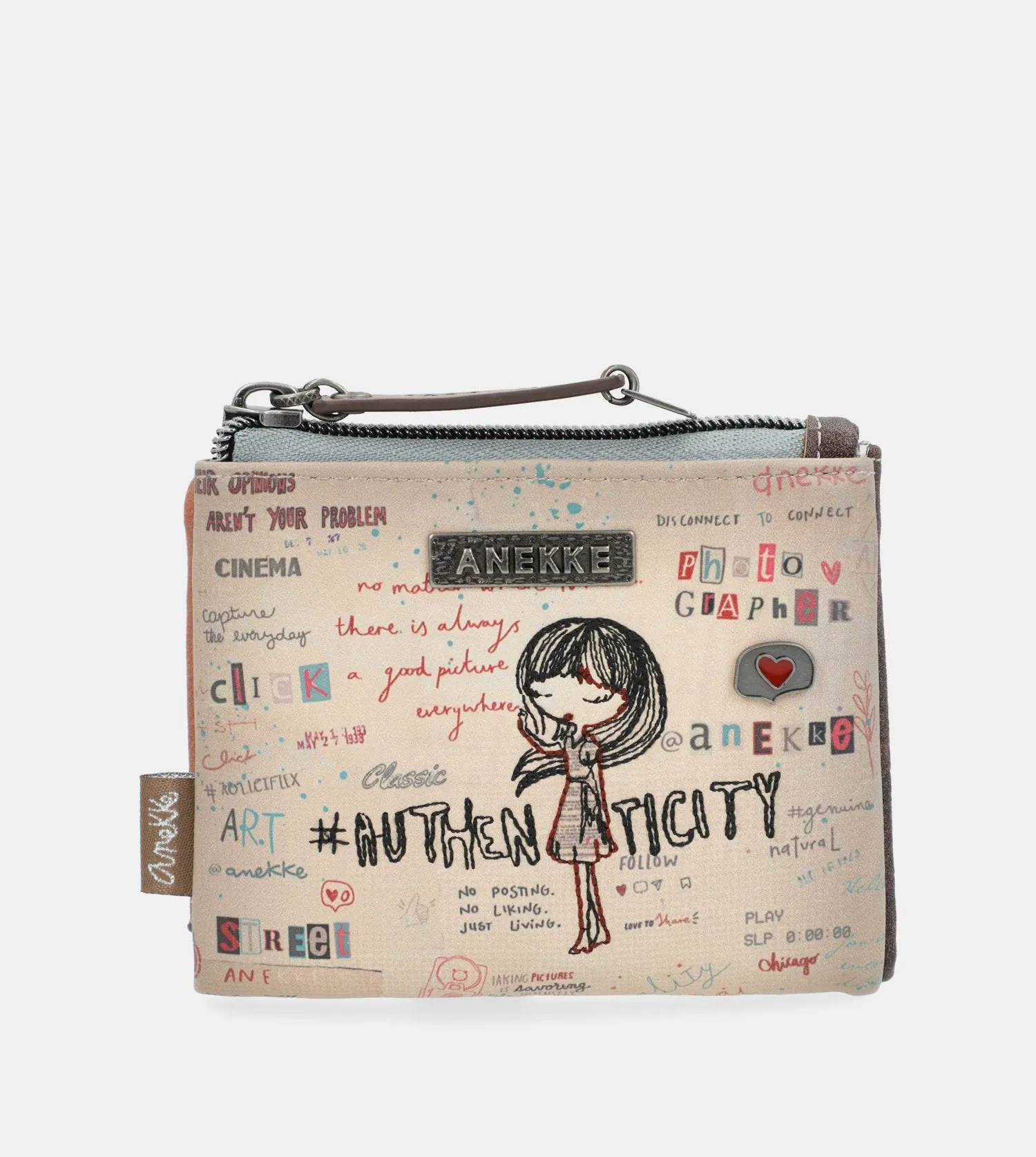 Authenticity small flexible wallet