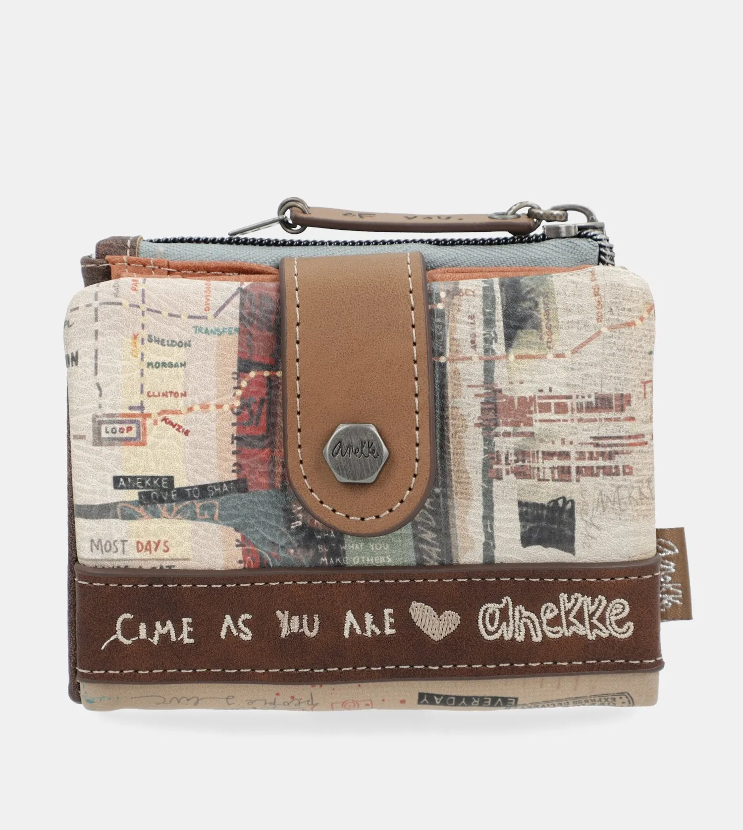 Authenticity small flexible wallet