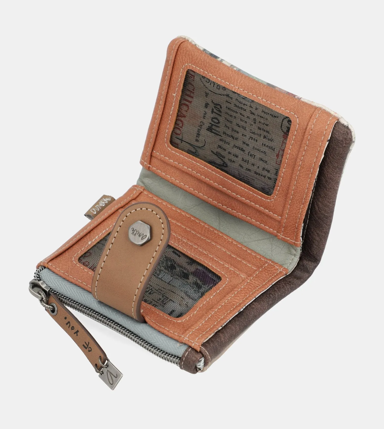 Authenticity small flexible wallet