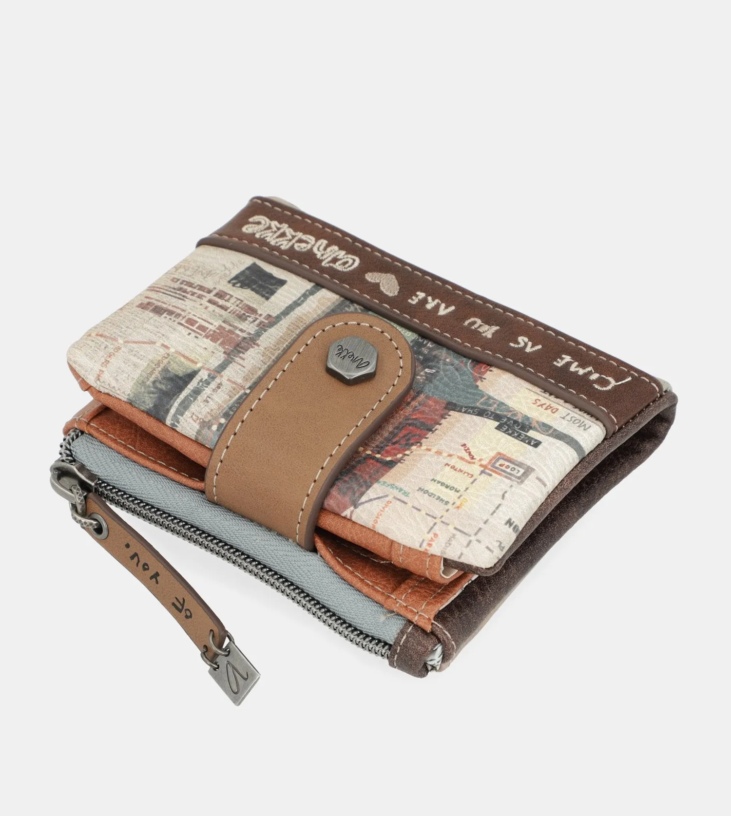 Authenticity small flexible wallet