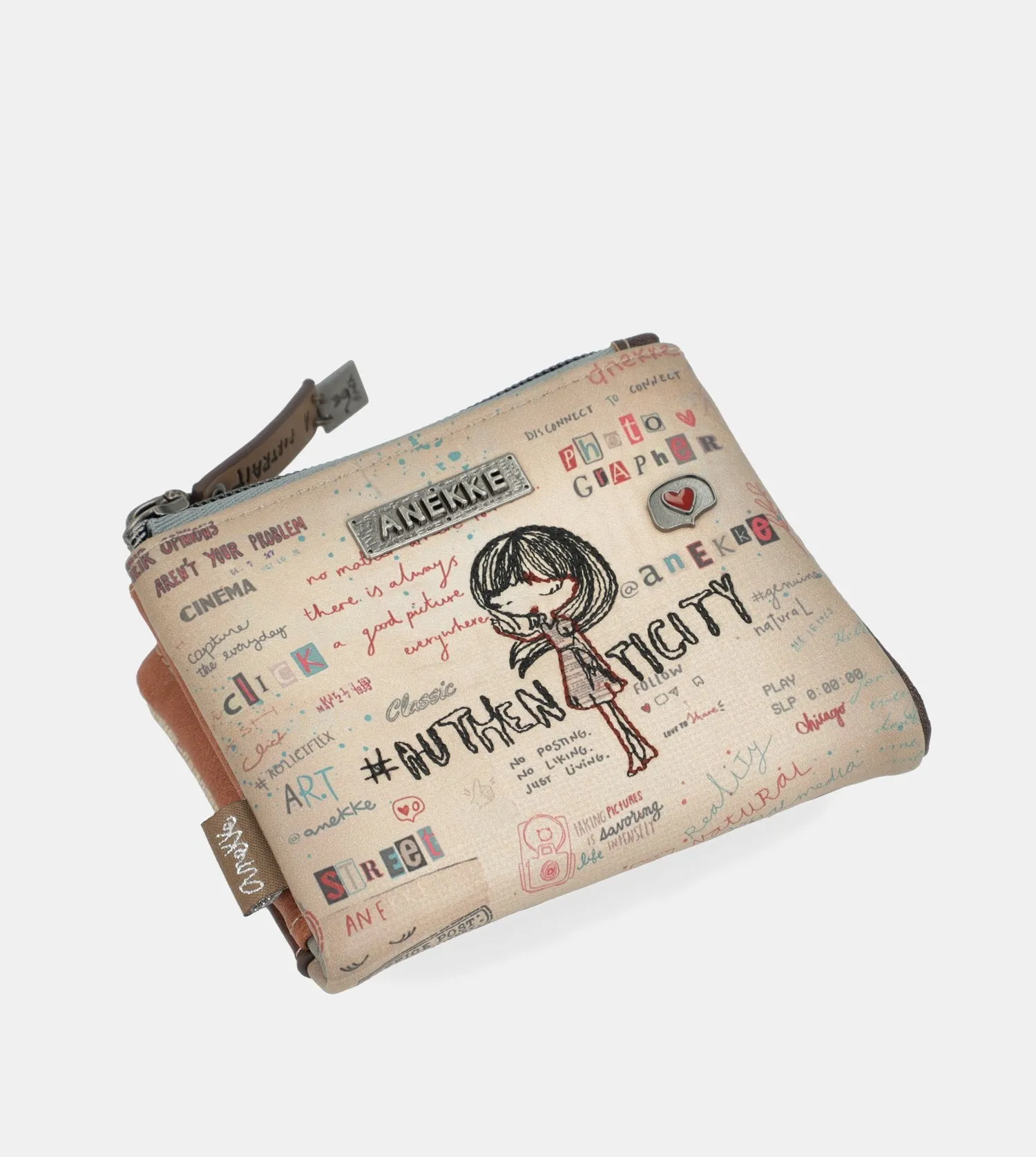 Authenticity small flexible wallet