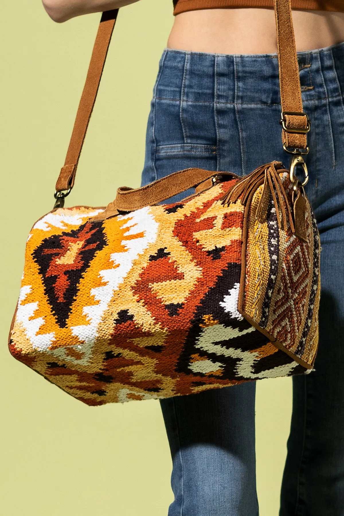 Autumnal Aura Boston Bag