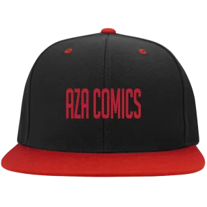 Aza Comics Black & Red Snapback Hat