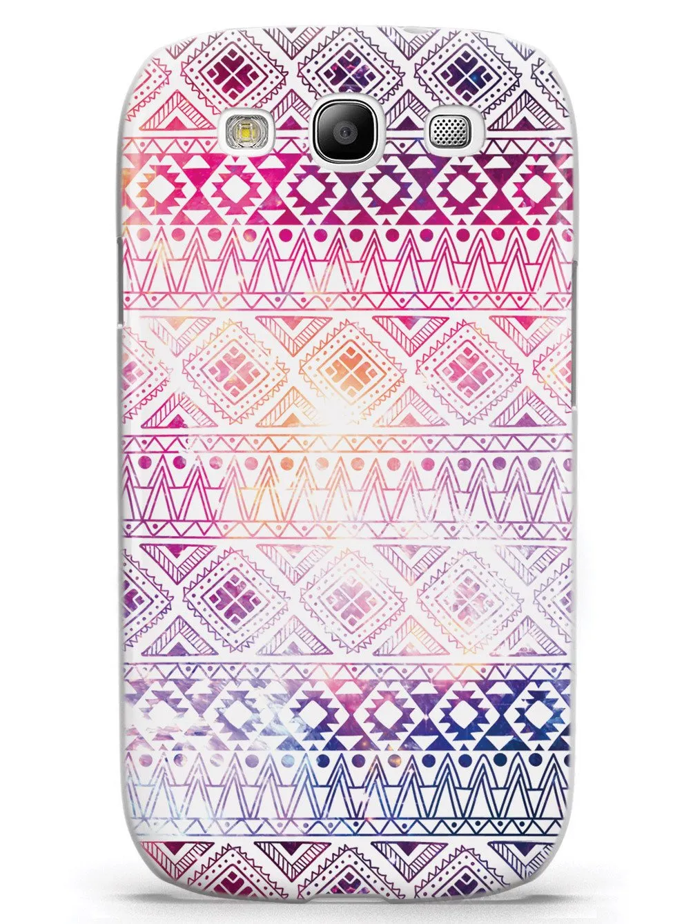 Aztec Pattern - White Case