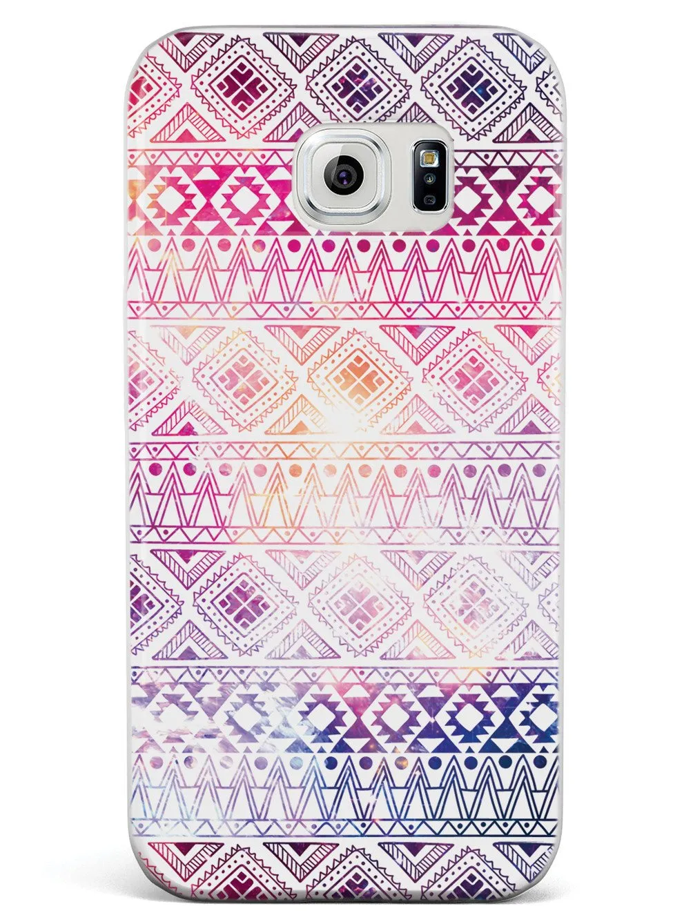 Aztec Pattern - White Case