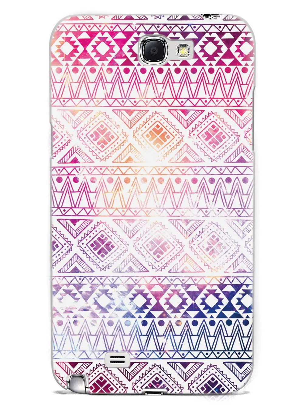Aztec Pattern - White Case