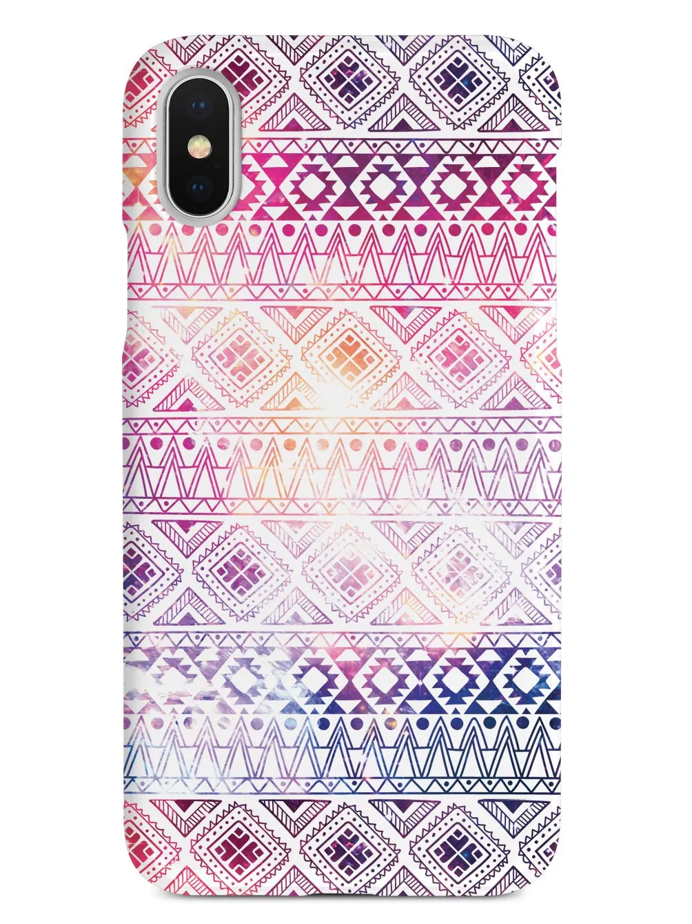 Aztec Pattern - White Case