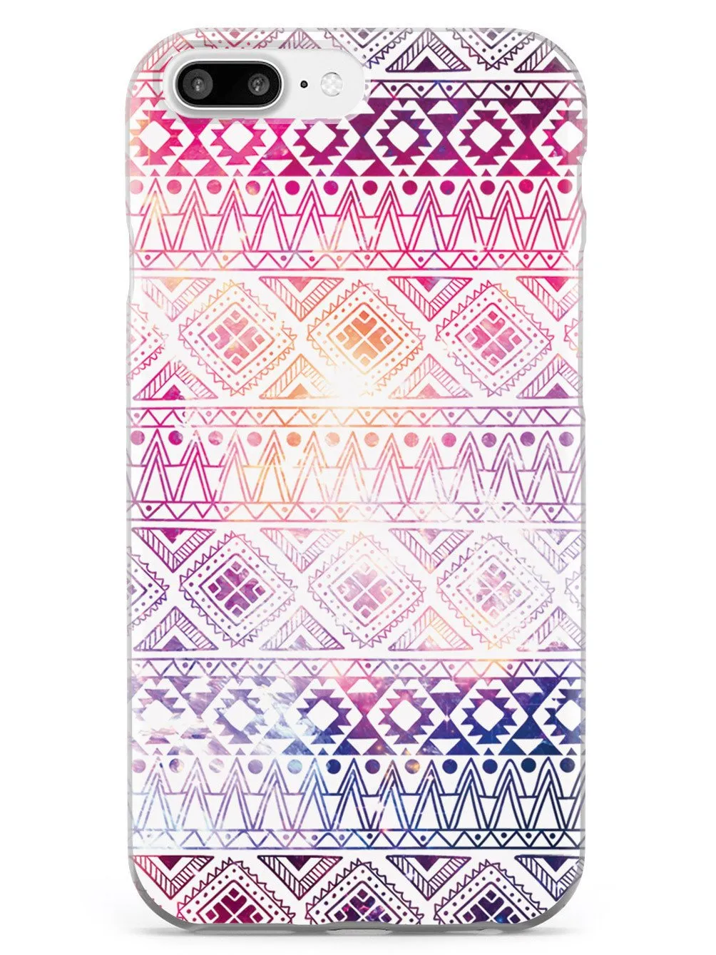 Aztec Pattern - White Case