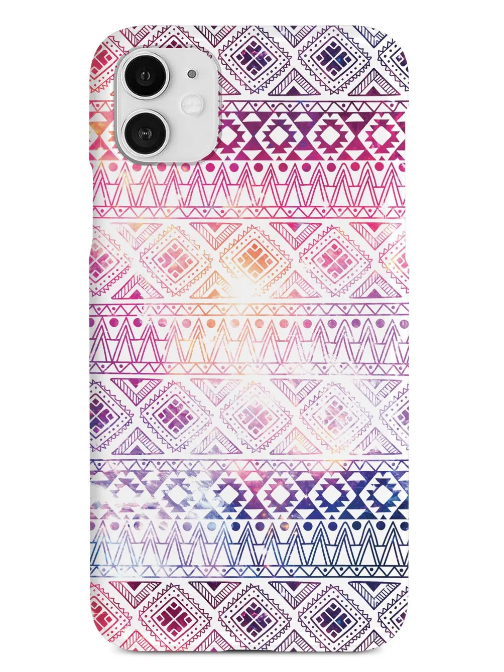 Aztec Pattern - White Case