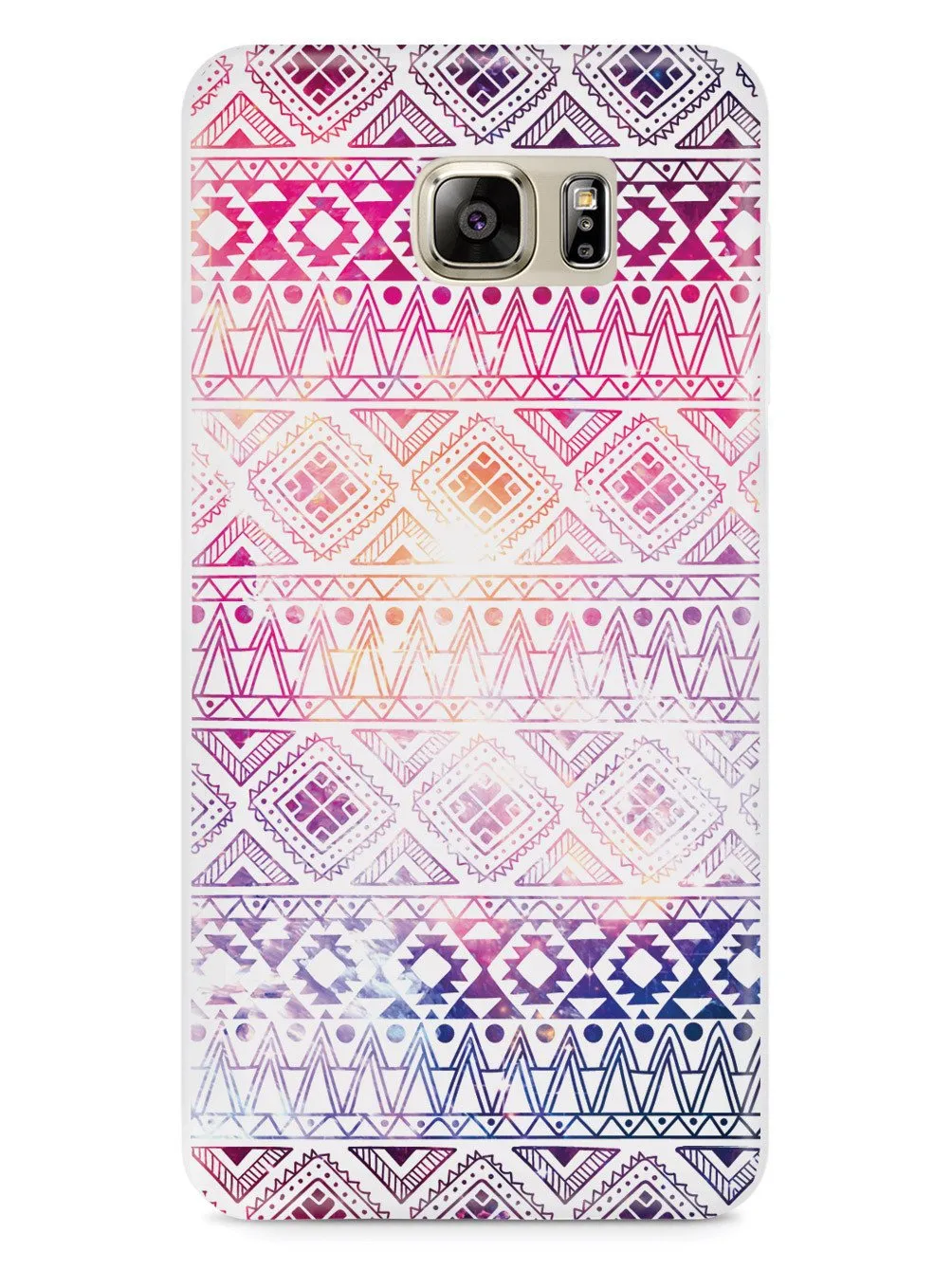 Aztec Pattern - White Case