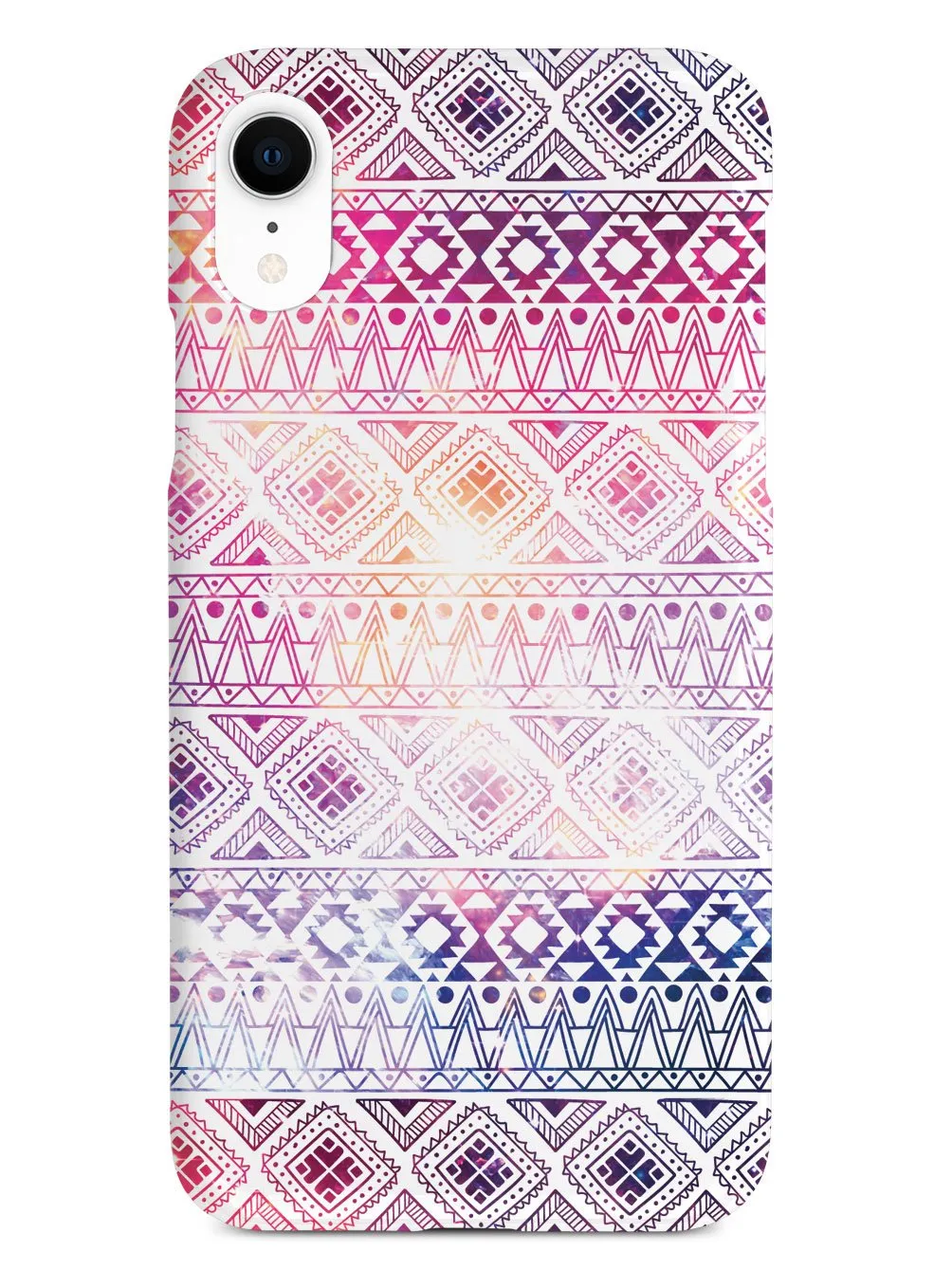 Aztec Pattern - White Case