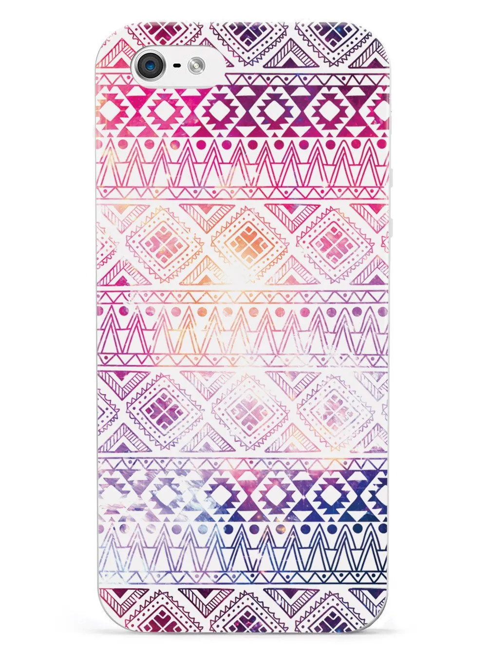 Aztec Pattern - White Case