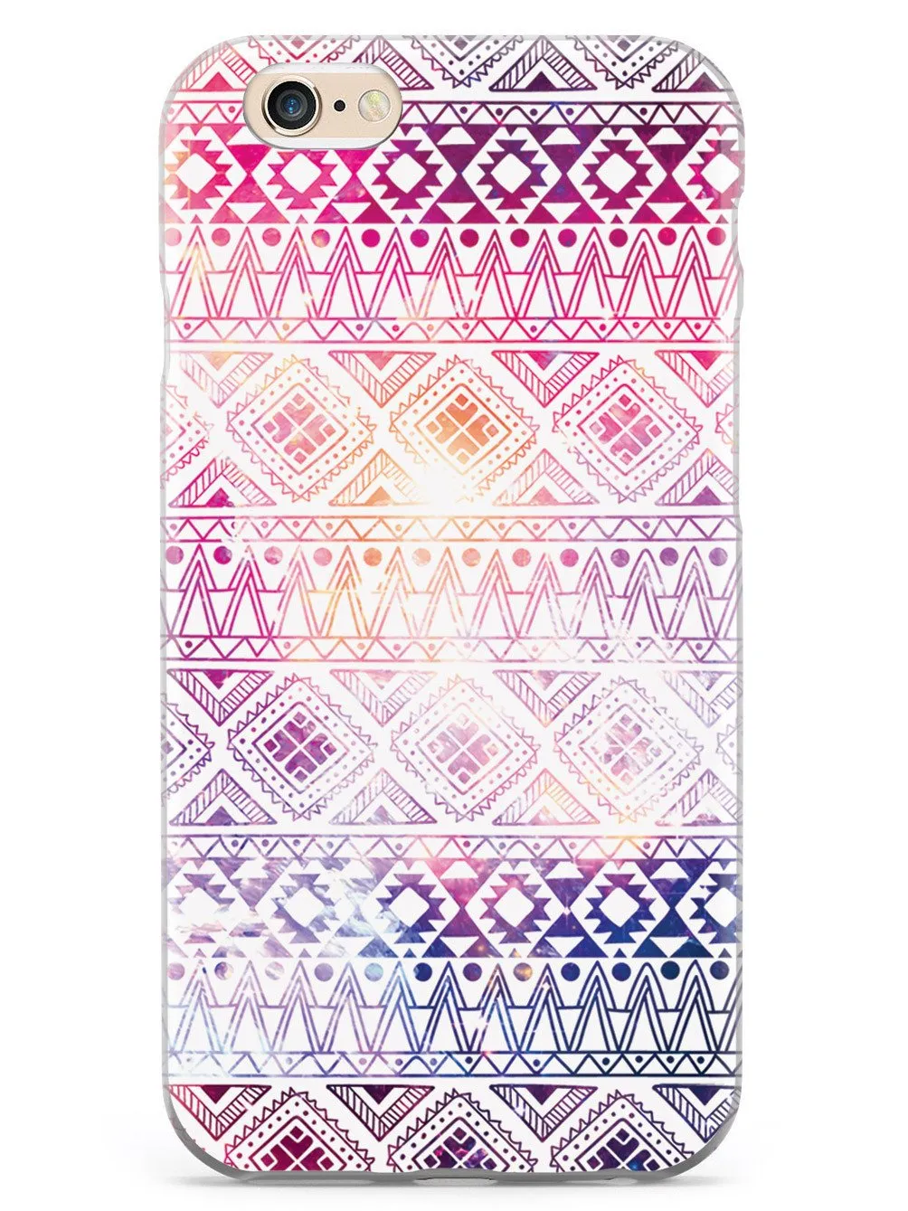Aztec Pattern - White Case