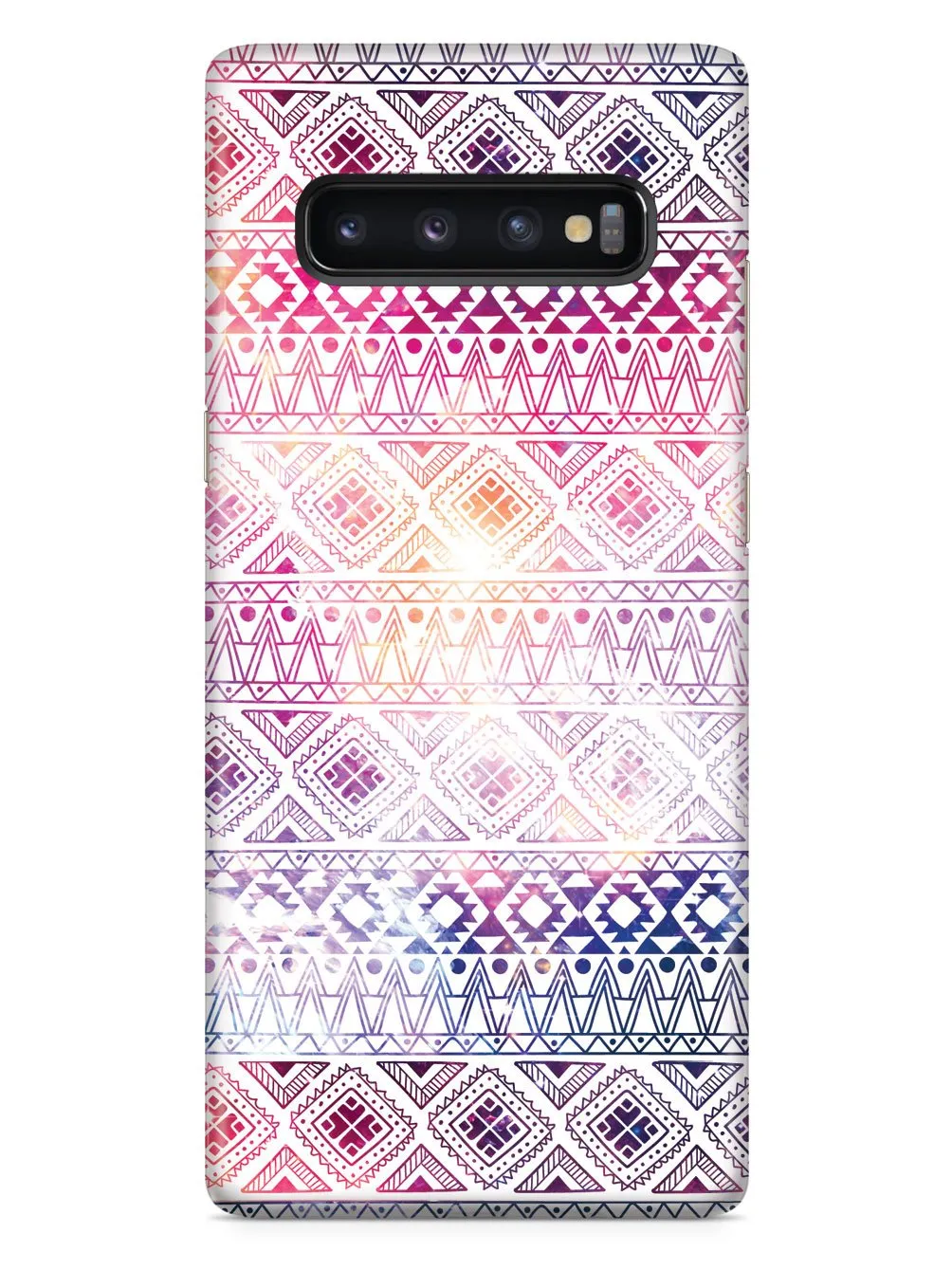 Aztec Pattern - White Case
