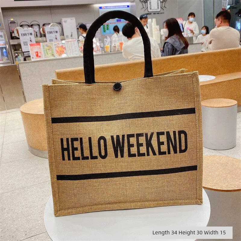 Bag Women's Handbag Work Work Clothing Canvas Bag