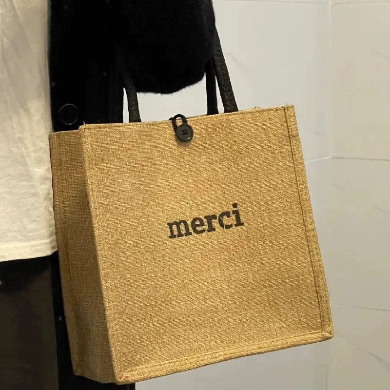 Bag Women's Handbag Work Work Clothing Canvas Bag