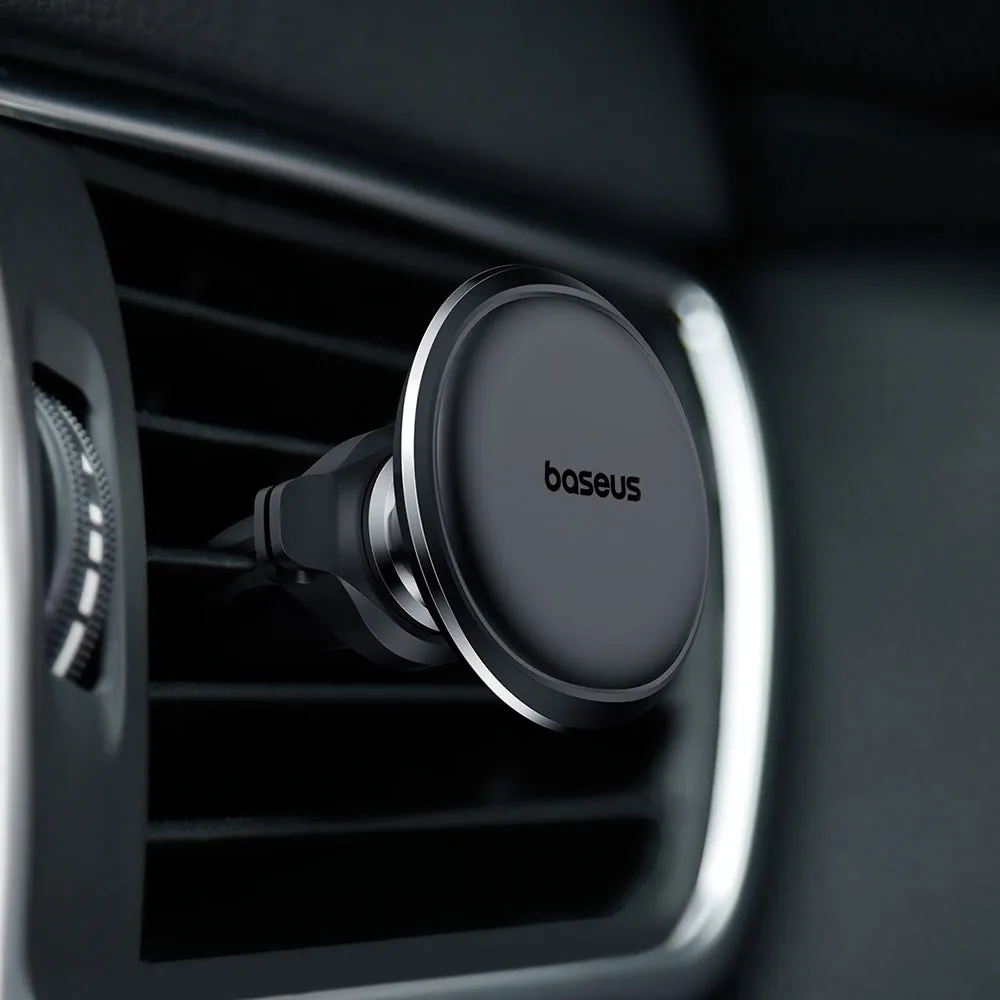 Baseus Magnetic Car Mount Holder - Black, Vent Clip