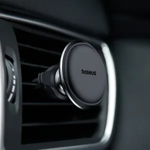 Baseus Magnetic Car Mount Holder - Black, Vent Clip