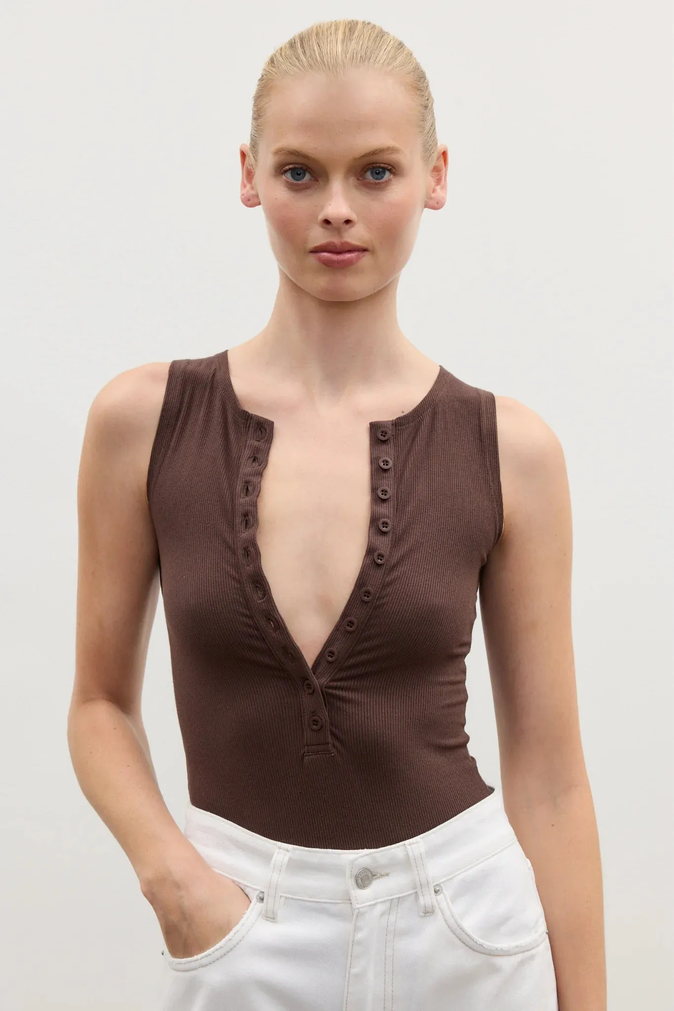 Bayse Aurora Bodysuit - Chocolate