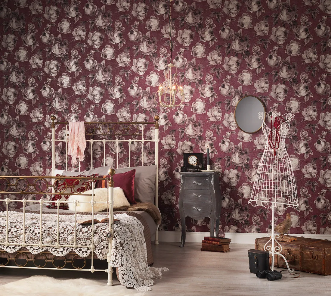 Beige Grey Bohemian Burlesque 960502 Wallpaper