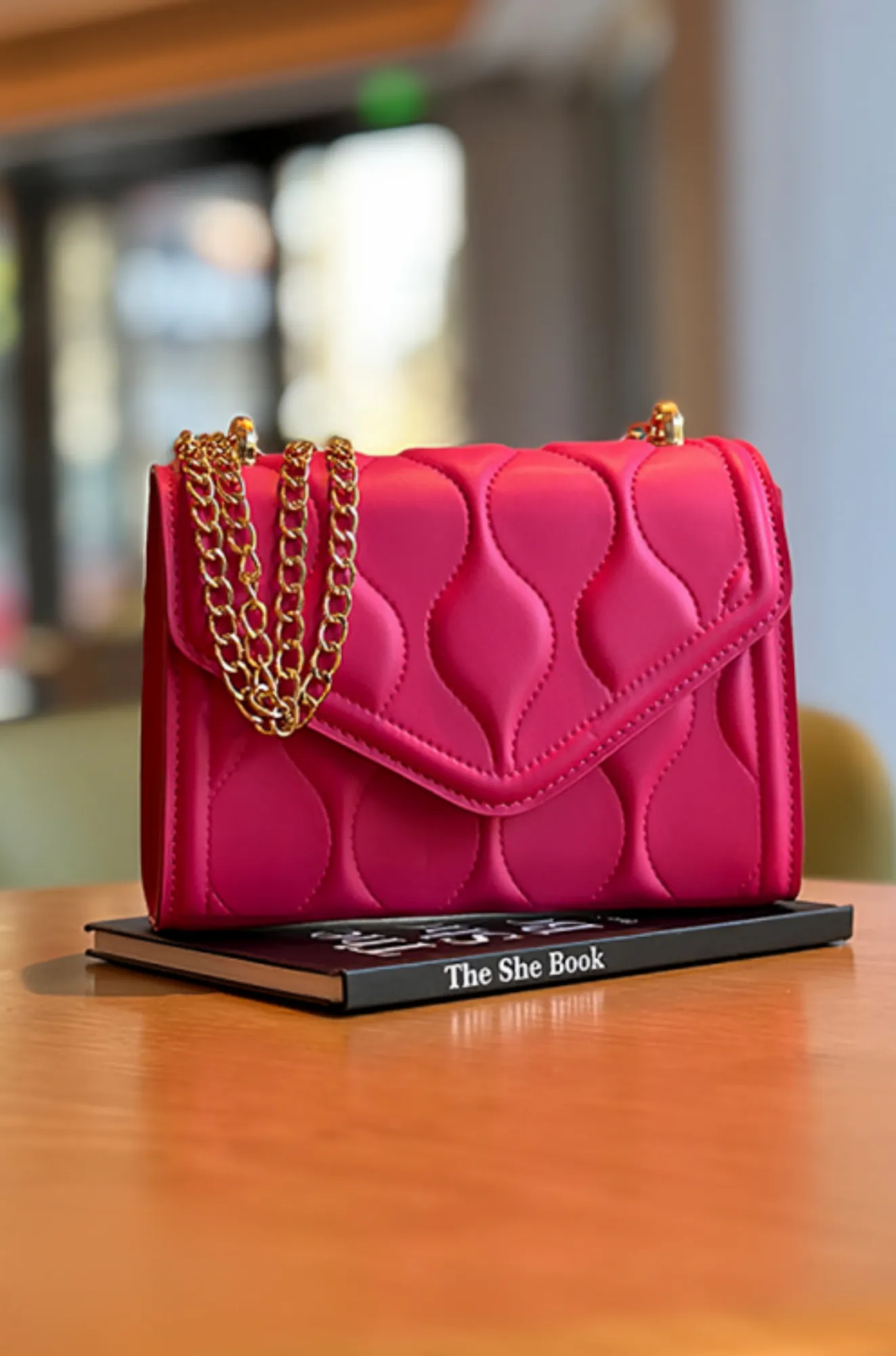 Belle Veloire Bag - Quilted Crossbody Bag for Woman
